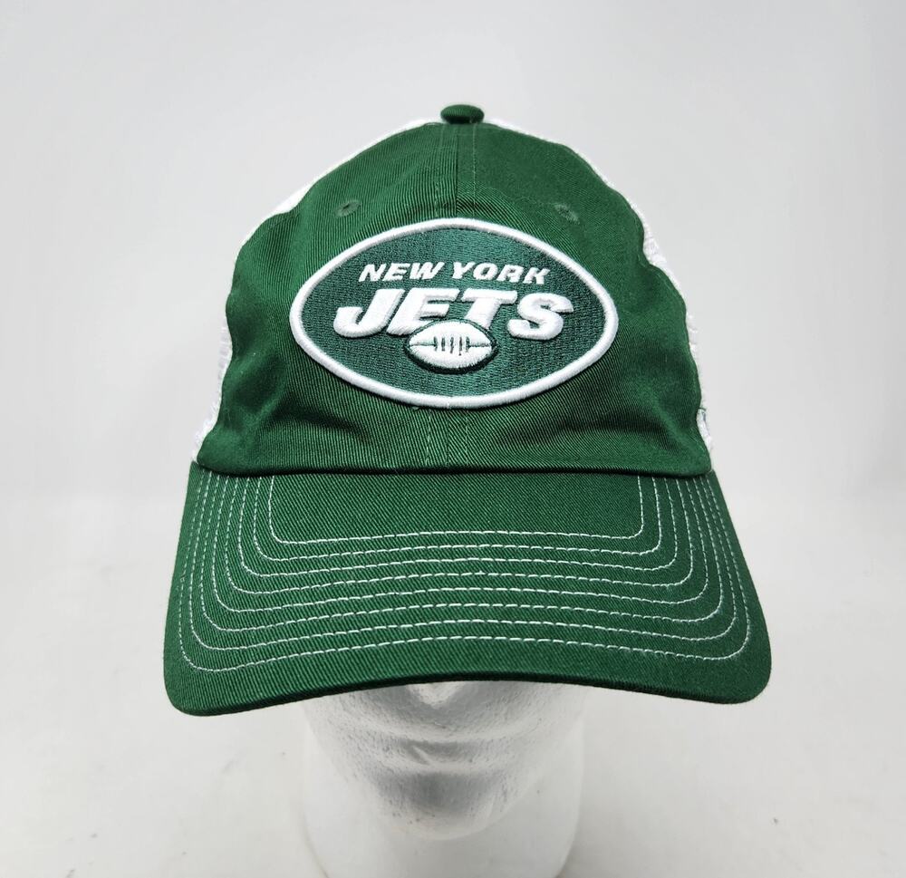 New York Jets NFL Fanatics Green/White Trucker Adjustable Snapback Hat